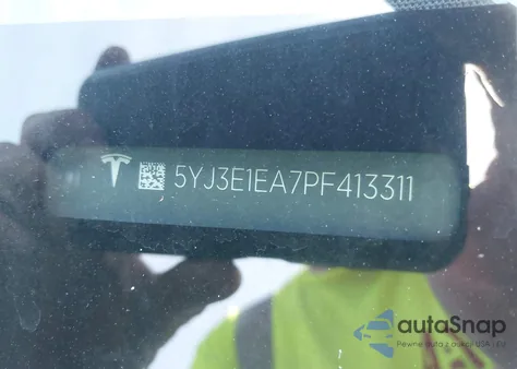 2023 Tesla Model 3 Rear-Wheel Drive из США, поврежденный, VIN 5YJ3E1EA7PF413311